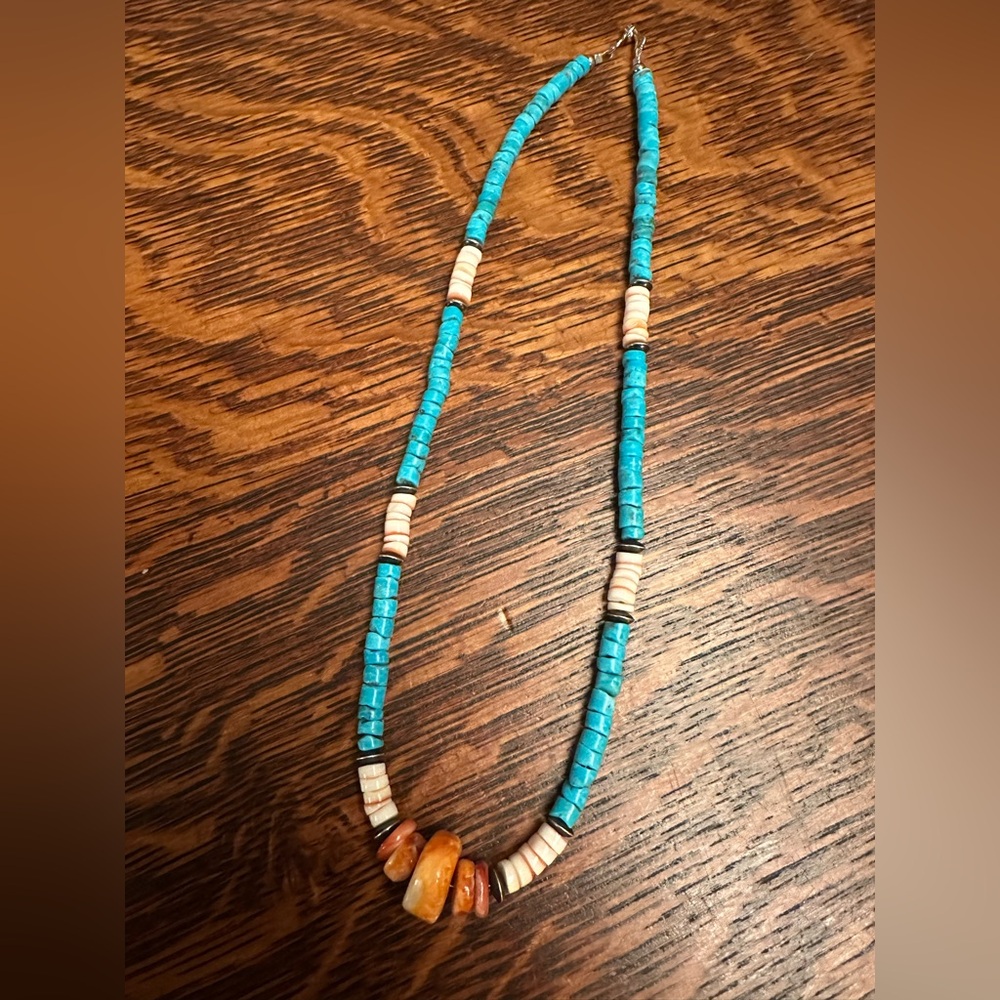Navajo Beaded Necklace by Vicky Johnson